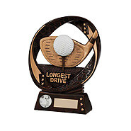 Longest Drive Golf Trophies
