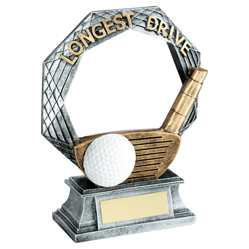 Longest Drive Golf Trophies