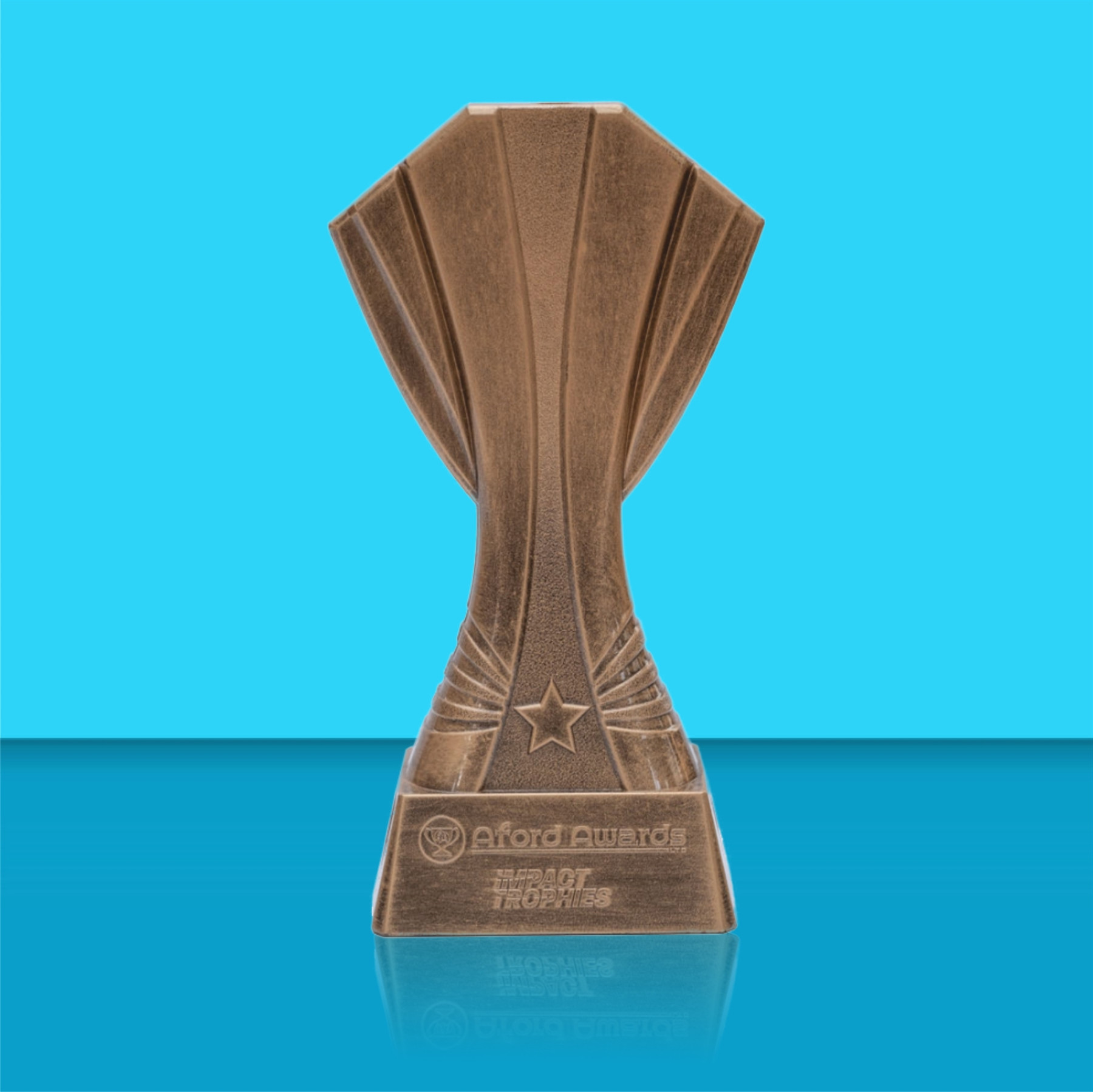 Gladiator Hockey Player Photo Award - Gold