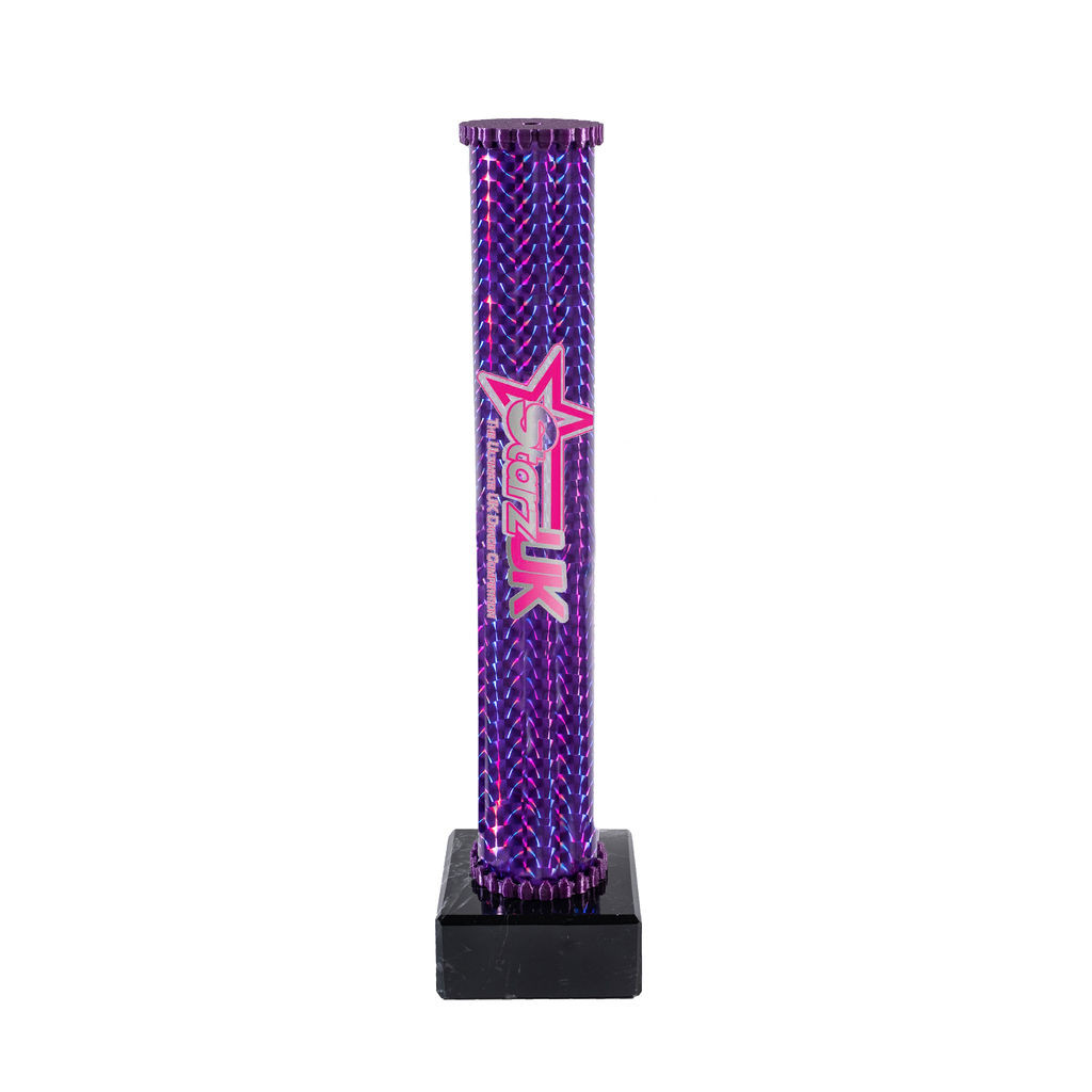 Icon Custom Printed Holographic Trophy Column Base