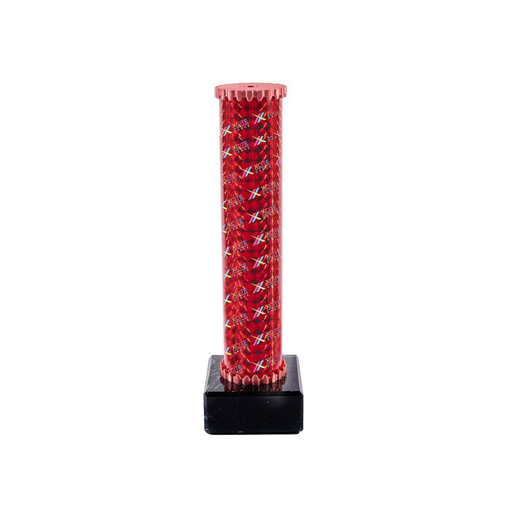 Icon Custom Printed Holographic Trophy Column Base