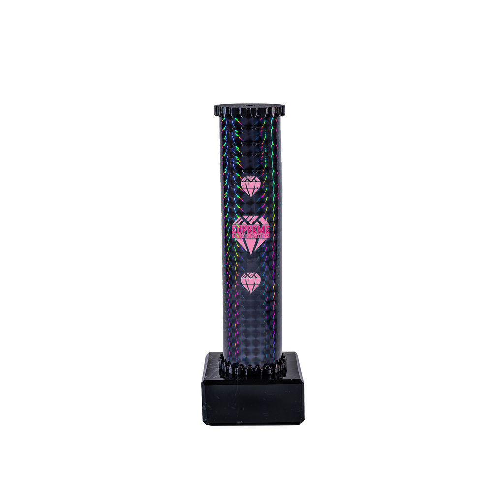 Icon Custom Printed Holographic Trophy Column Base