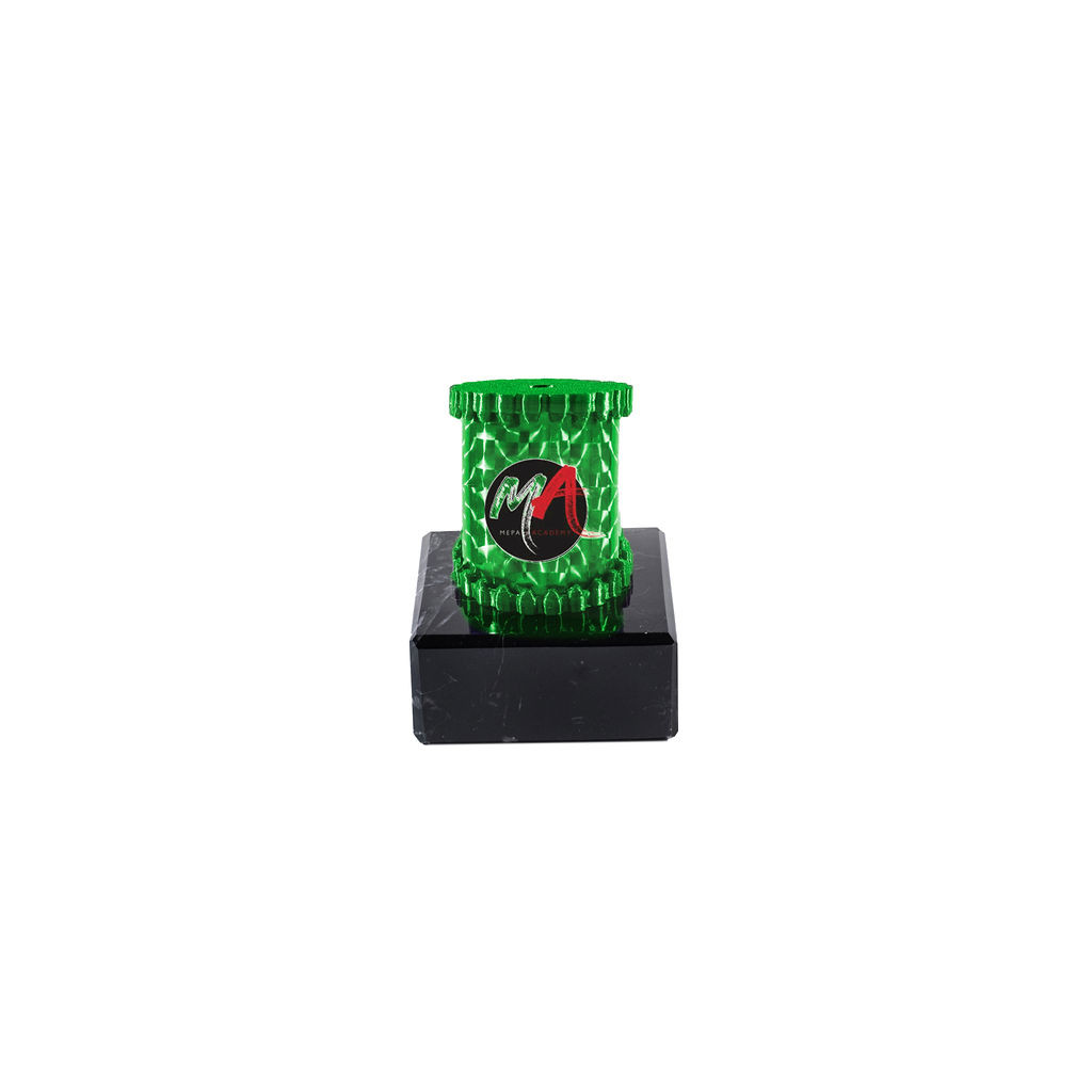 Icon Custom Printed Holographic Trophy Column Base