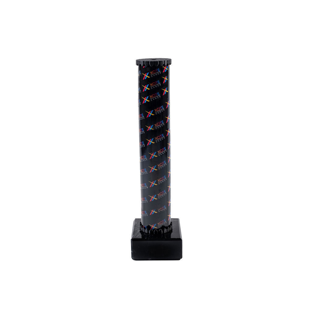 Icon Custom Printed Solid Colour Dynamo Cup Column Trophy - Silver