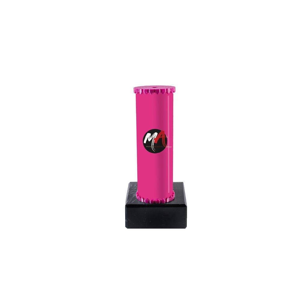 Icon Custom Printed Solid Colour Dynamo Cup Column Trophy - Gold