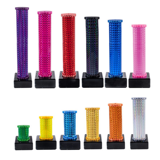 Icon Holographic Cricket Column Trophy