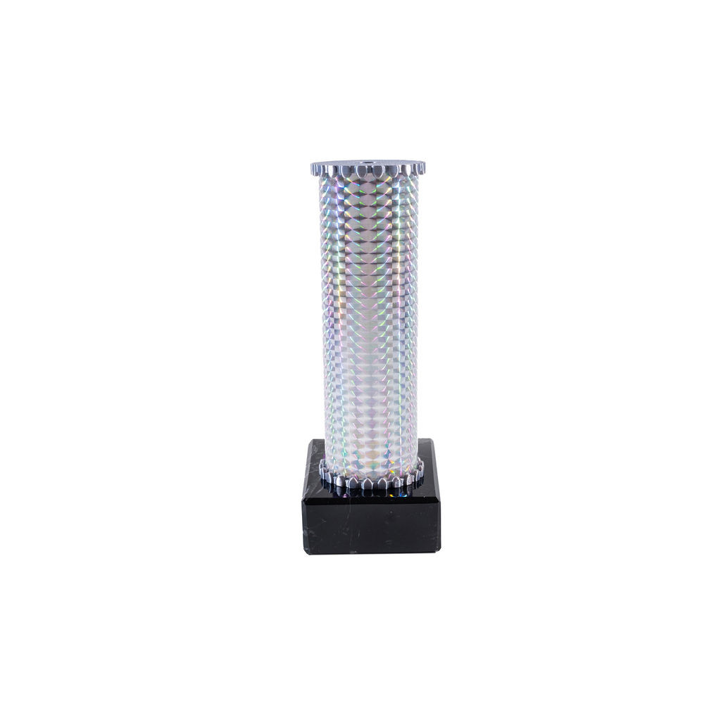 Icon Holographic Innov8 Star Column Trophy - Red