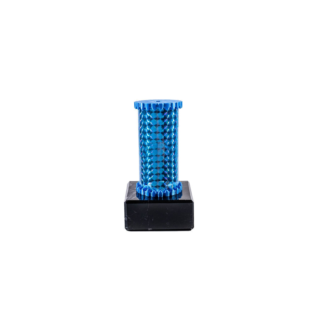 Icon Holographic Innov8 Star Column Trophy - Red