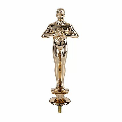 Icon Holographic Oscar Style Achievement Column Trophy