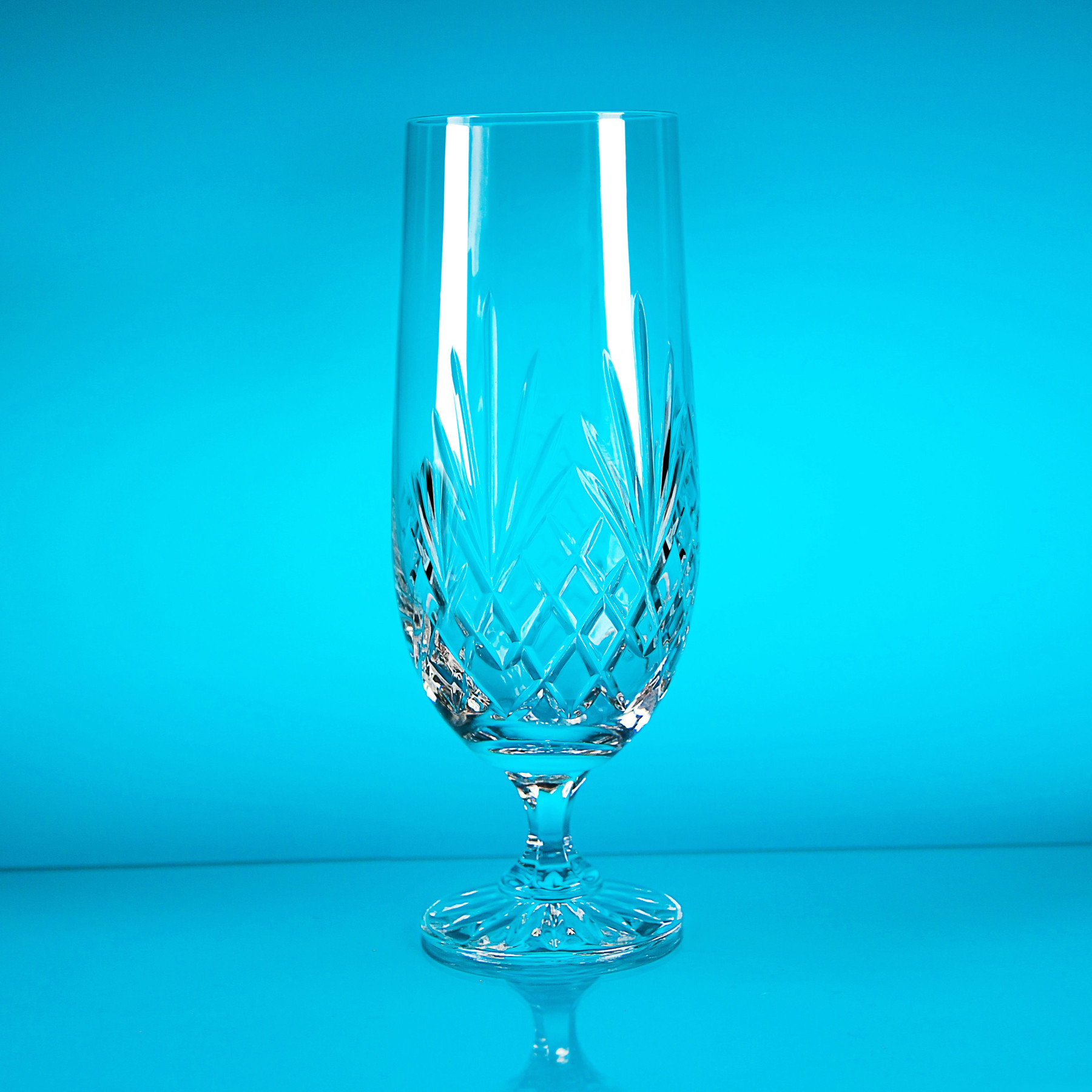 Crystal Pilsner Pint Glass