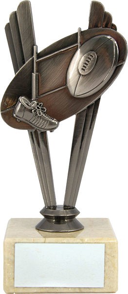 Bronze Rugby Trophy