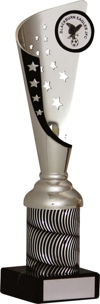 Silver and Black Star Flute Trophy