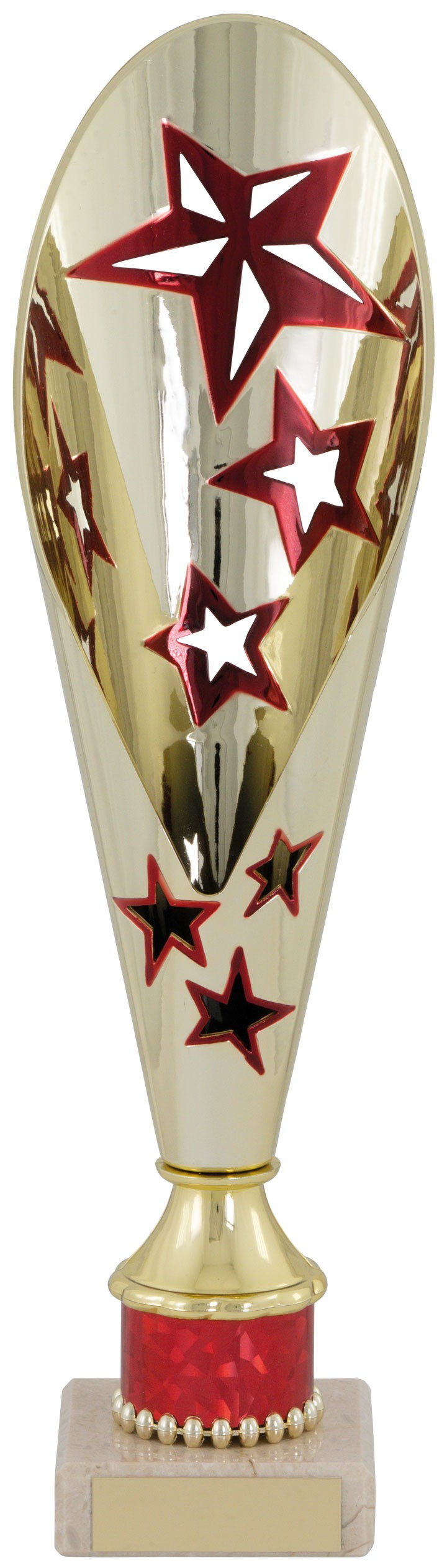 Gold and Red Dance Plastic Award