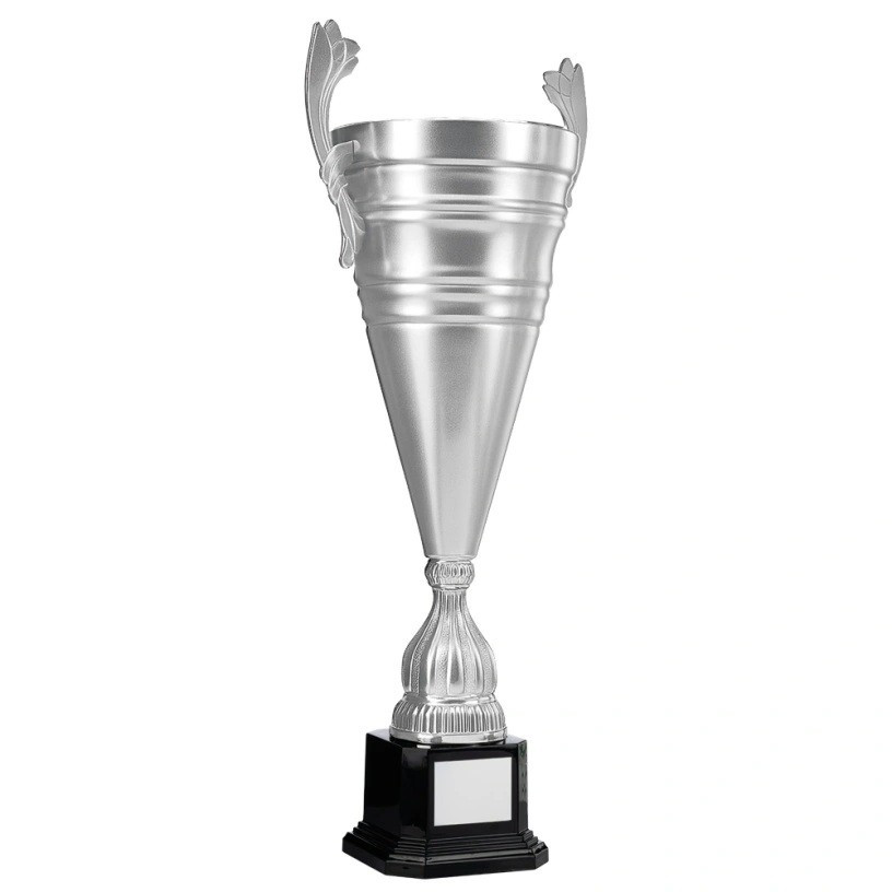 Large Bright Silver Cup wih Handles