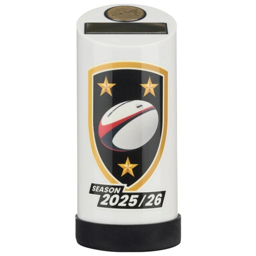 2025/2026 Rugby in White With Black Band