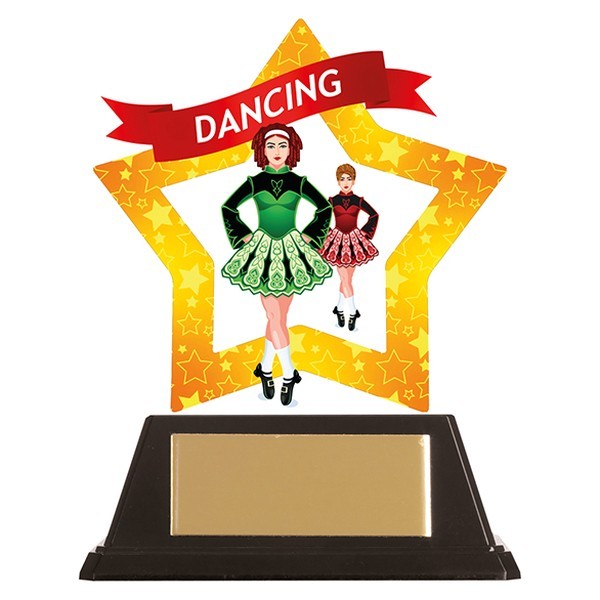 Mini-Star Irish Dance Acrylic Plaque 