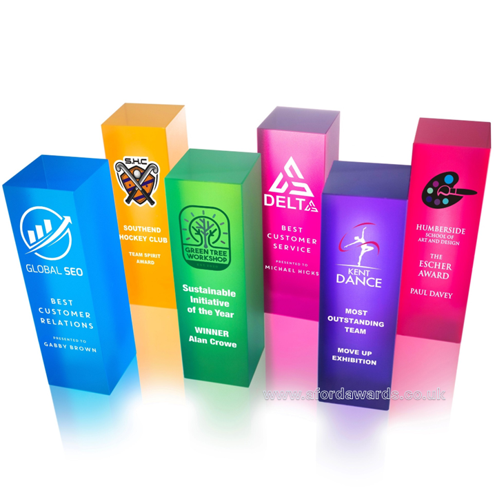 Chroma Brights Crystal Column Award