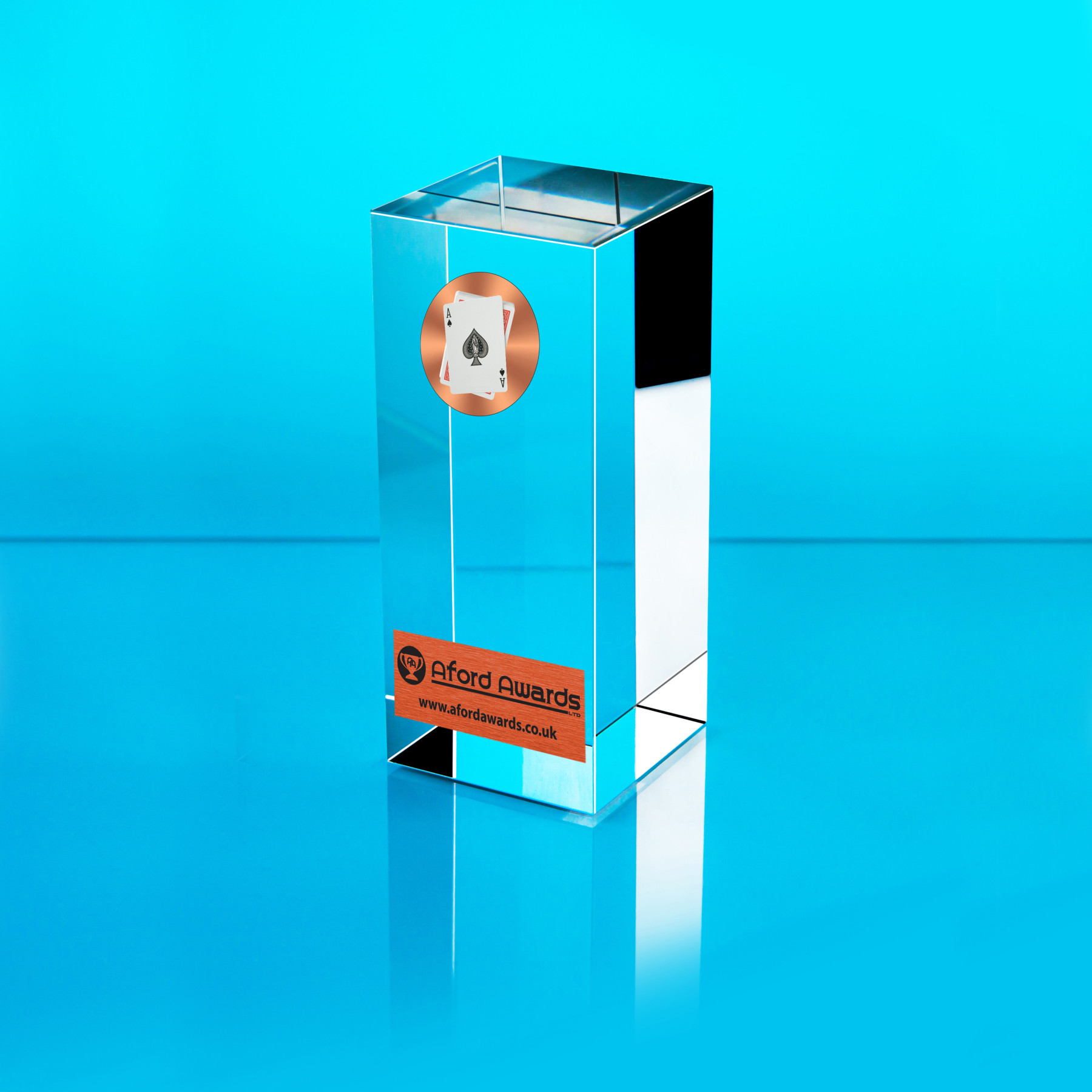 Cards Glass Cube Award