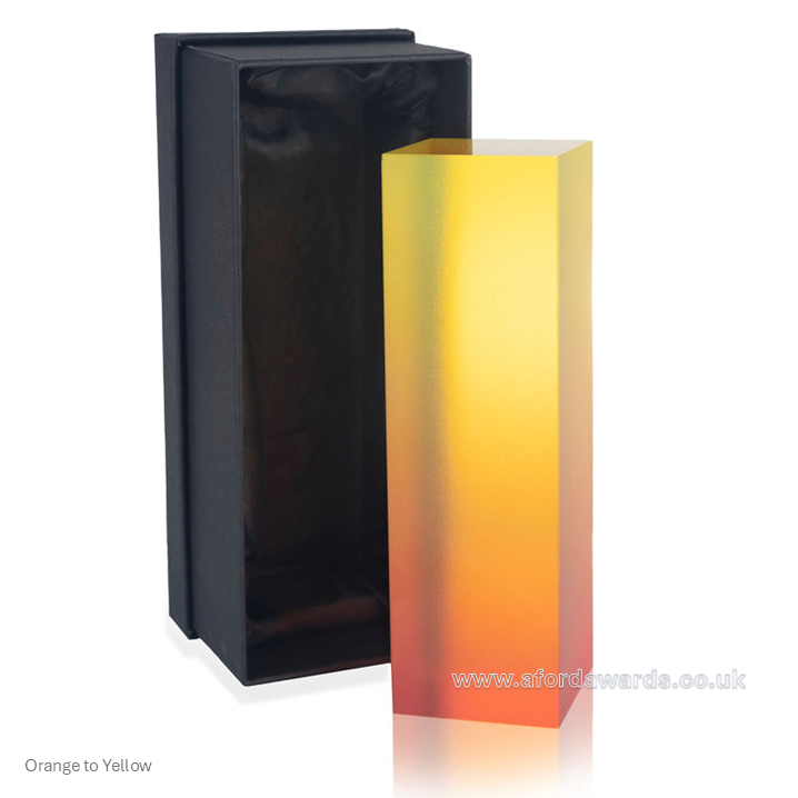 Chroma Sunshine Crystal Column Award
