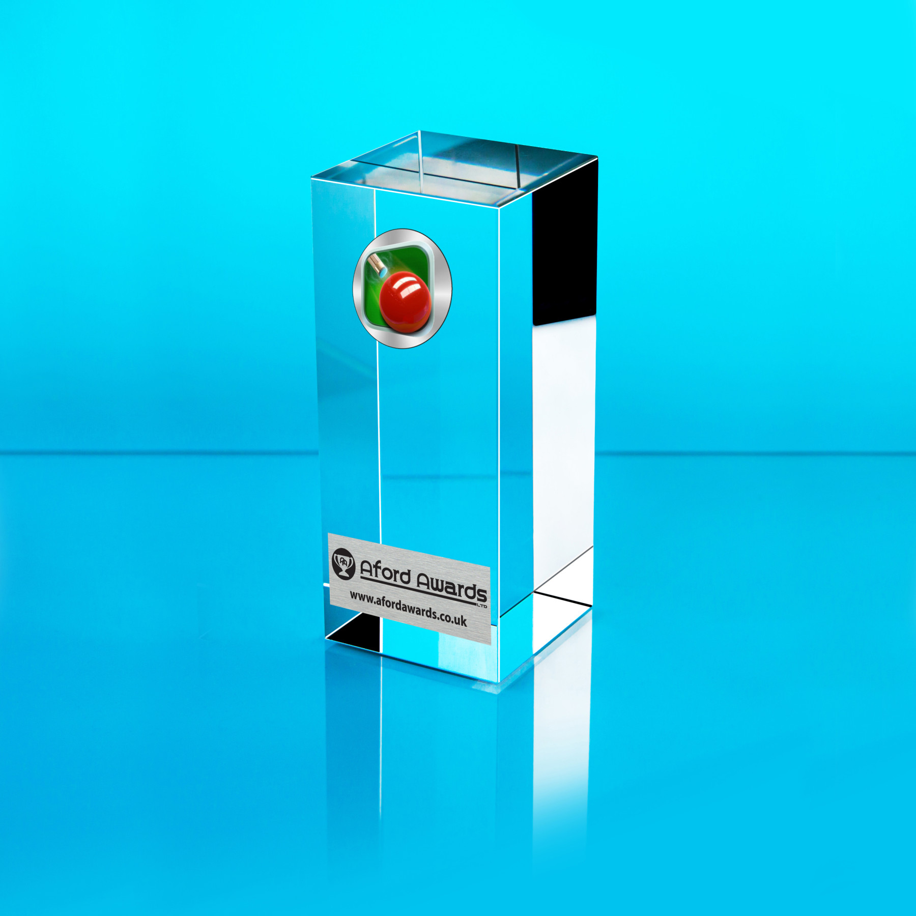 Snooker Glass Cube Award