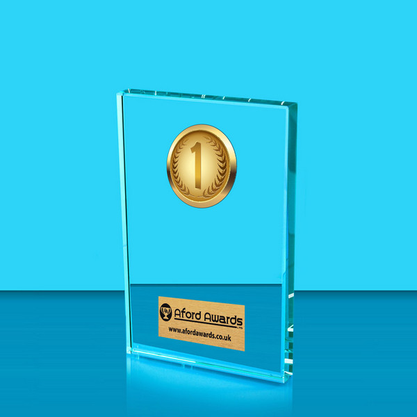 1st, 2nd & 3rd Place Crystal Rectangle Award