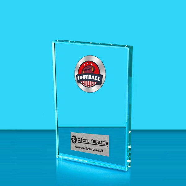 American Football Crystal Rectangle Award