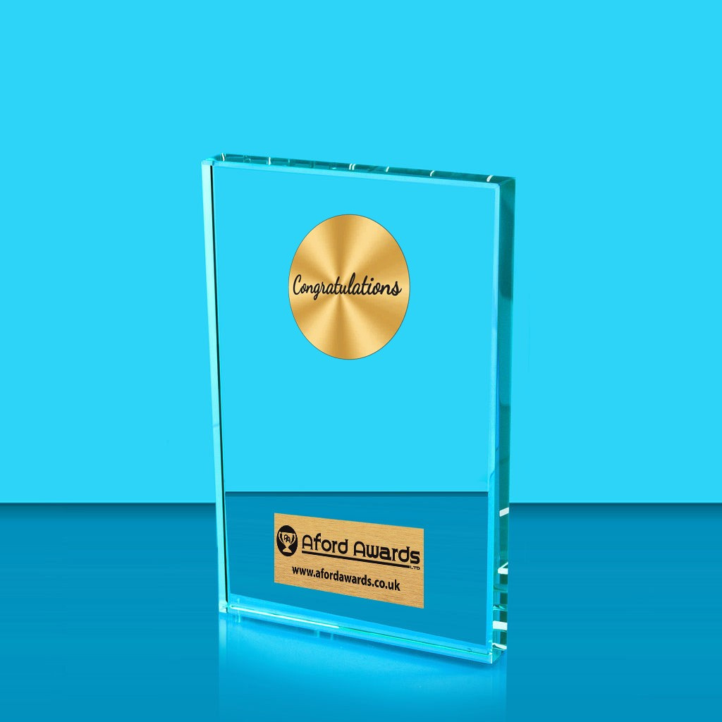 Congratulations Crystal Rectangle Award