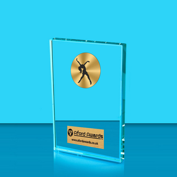 Dance Crystal Rectangle Award