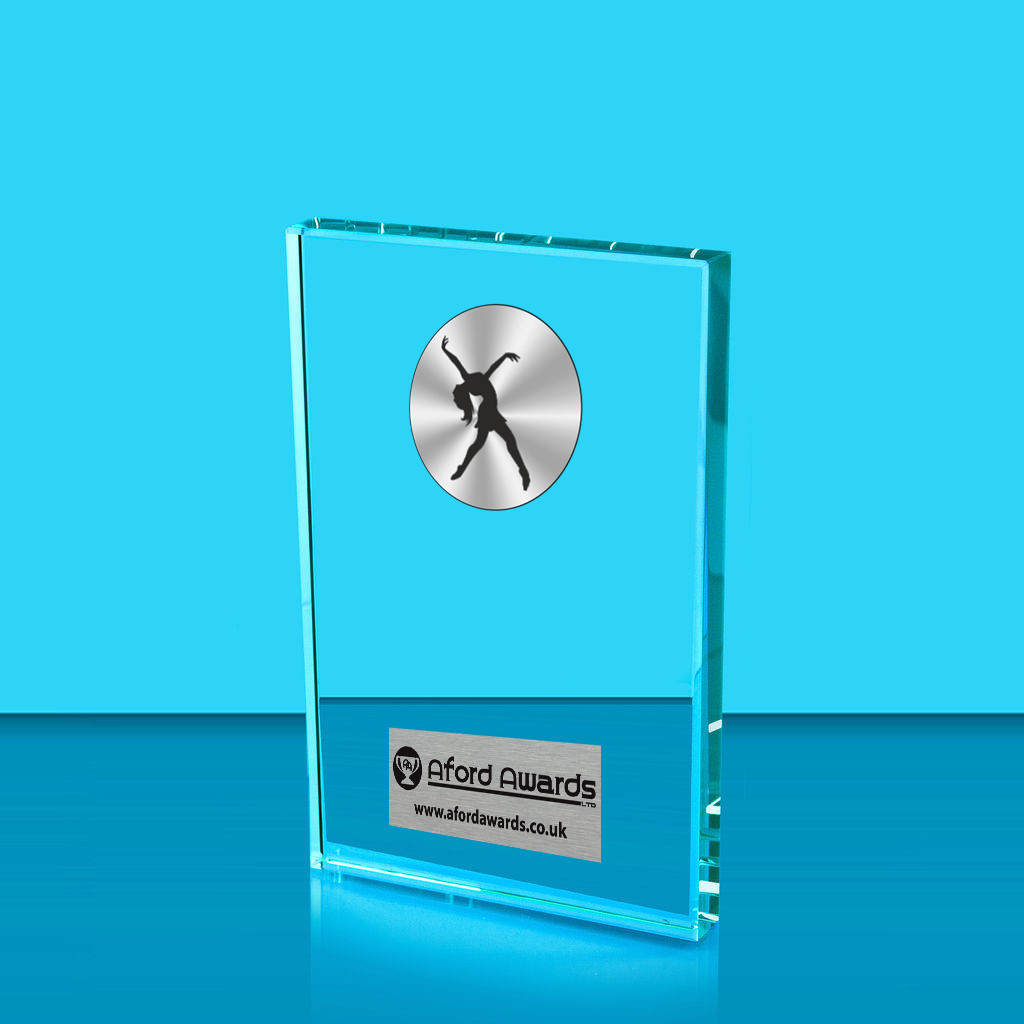 Dance Crystal Rectangle Award