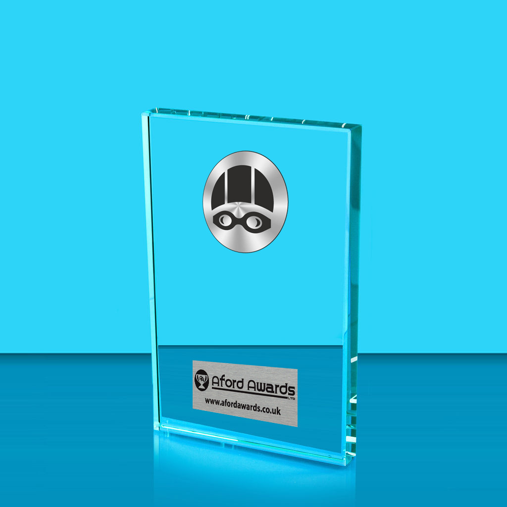 Diving Crystal Rectangle Award