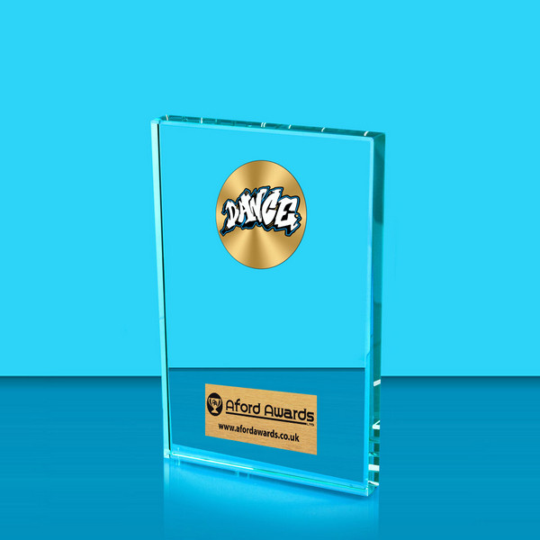 Street Dancing Crystal Rectangle Award