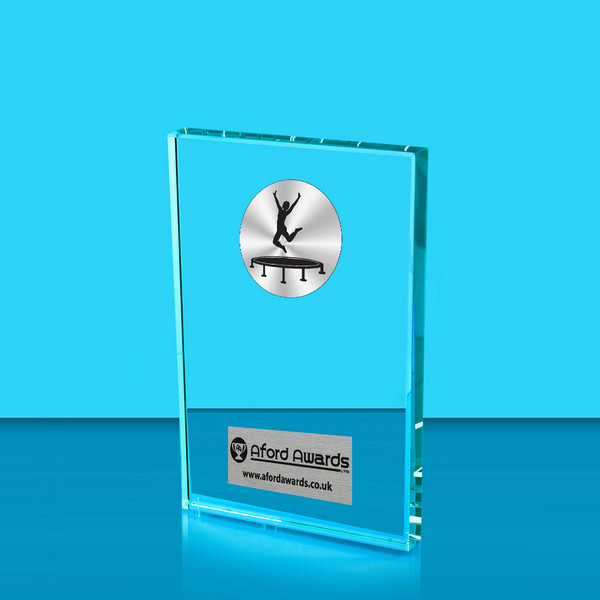 Trampolining Crystal Rectangle Award