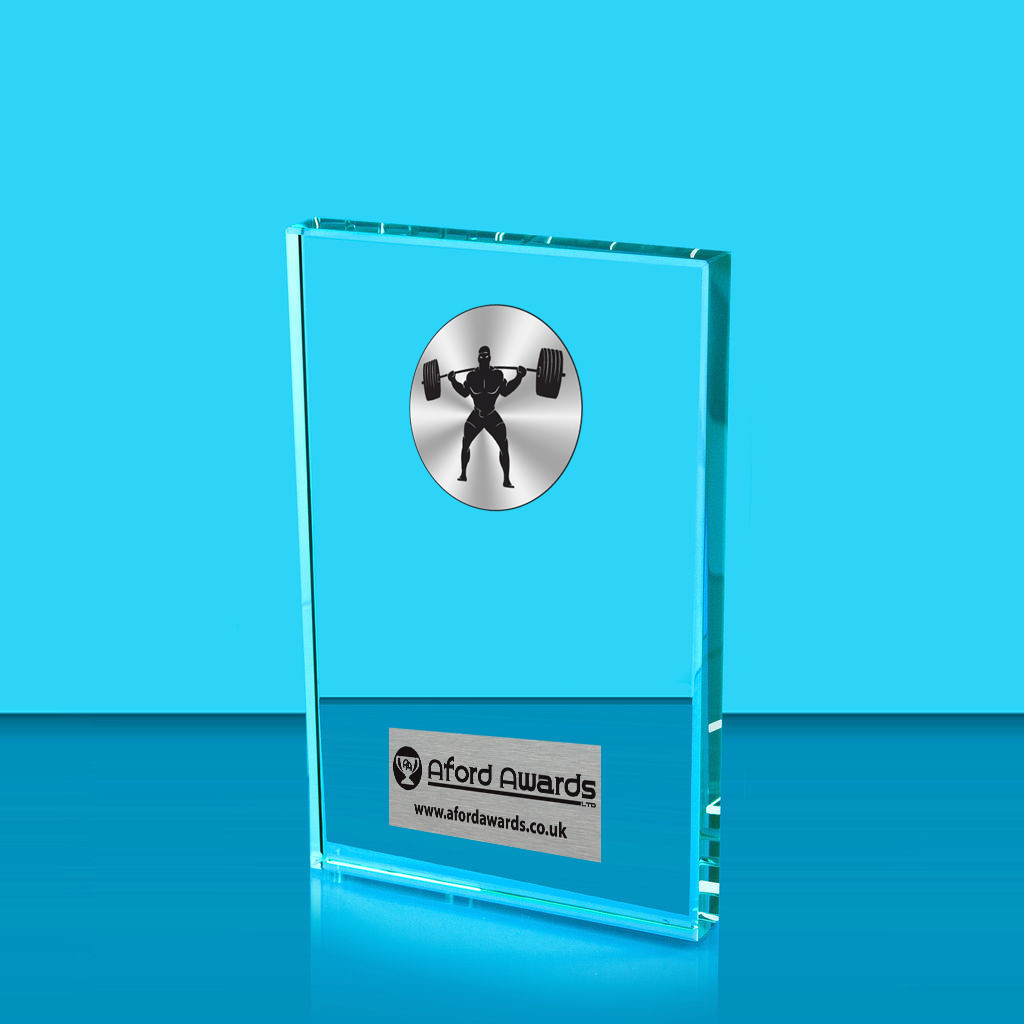 Weightlifting Crystal Rectangle Award