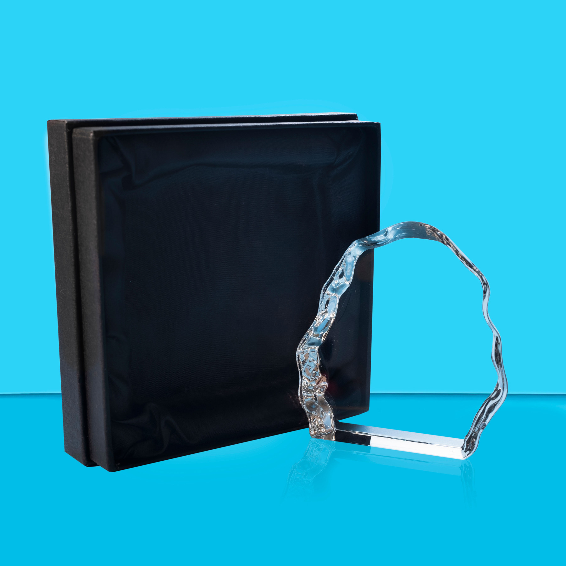 Sub Zero Glass Award - Laser Engraving