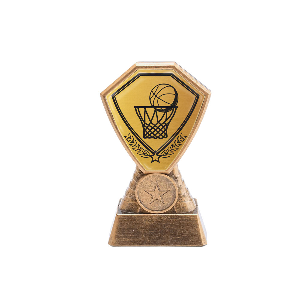 Antique Gold Basketball Plastic Tower