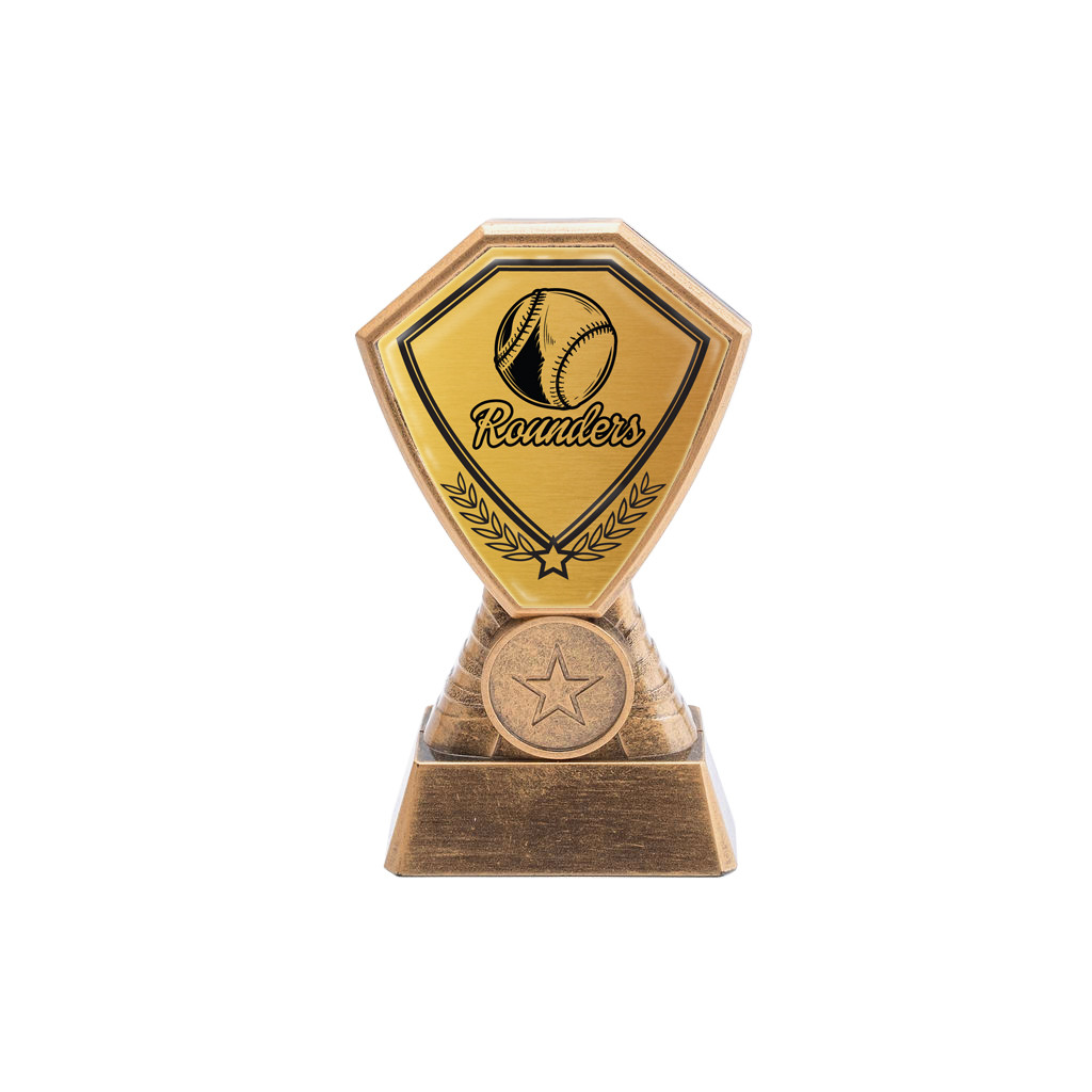Antique Gold Rounders Plastic Tower