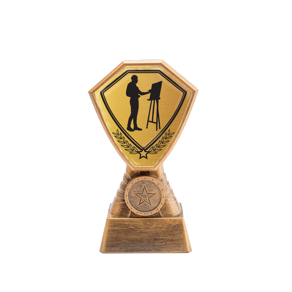 Antique Gold Art Plastic Tower