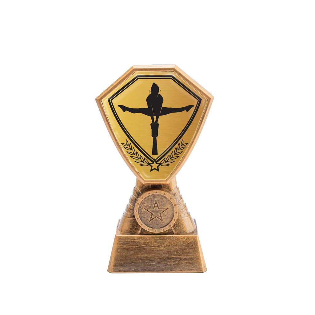 Antique Gold Gymnastic Beam Plastic Tower