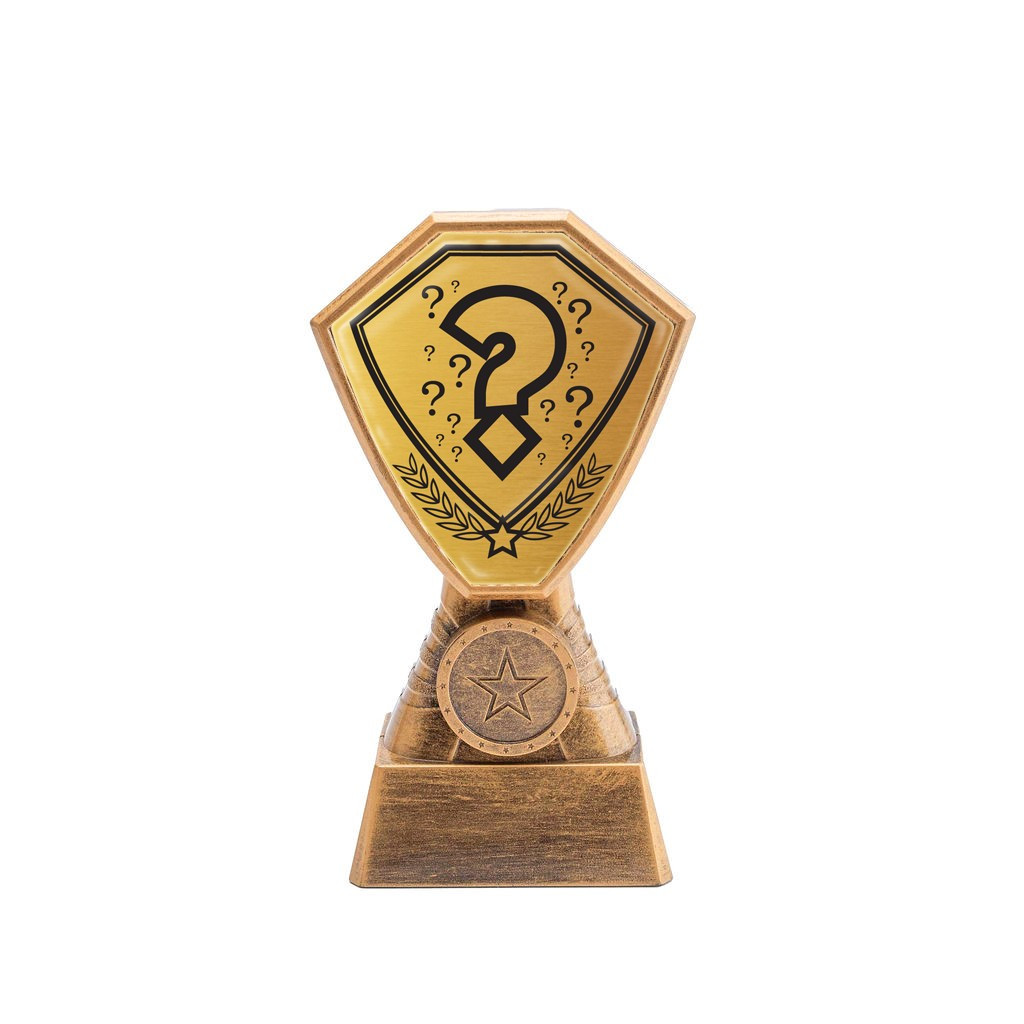 Antique Gold Quiz Plastic Tower