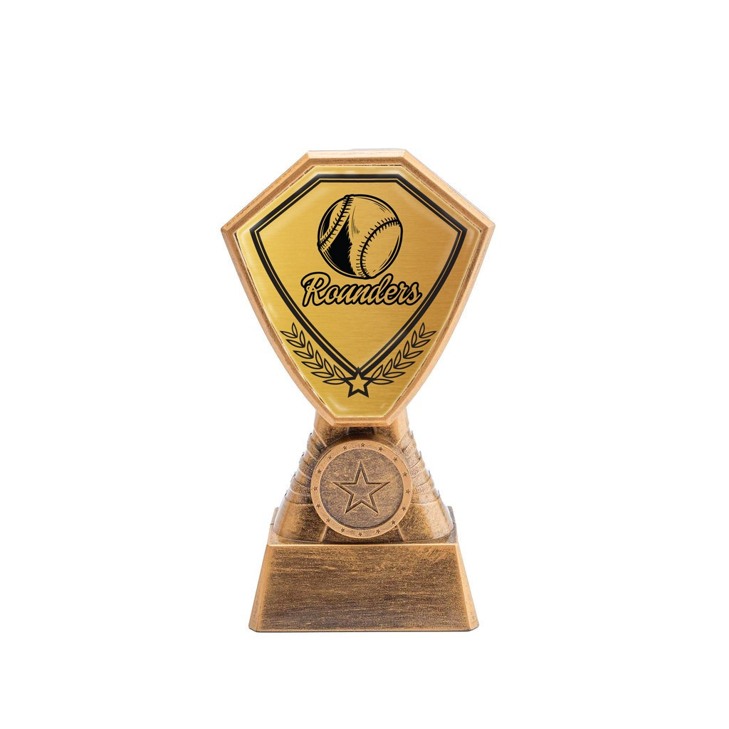 Antique Gold Rounders Plastic Tower