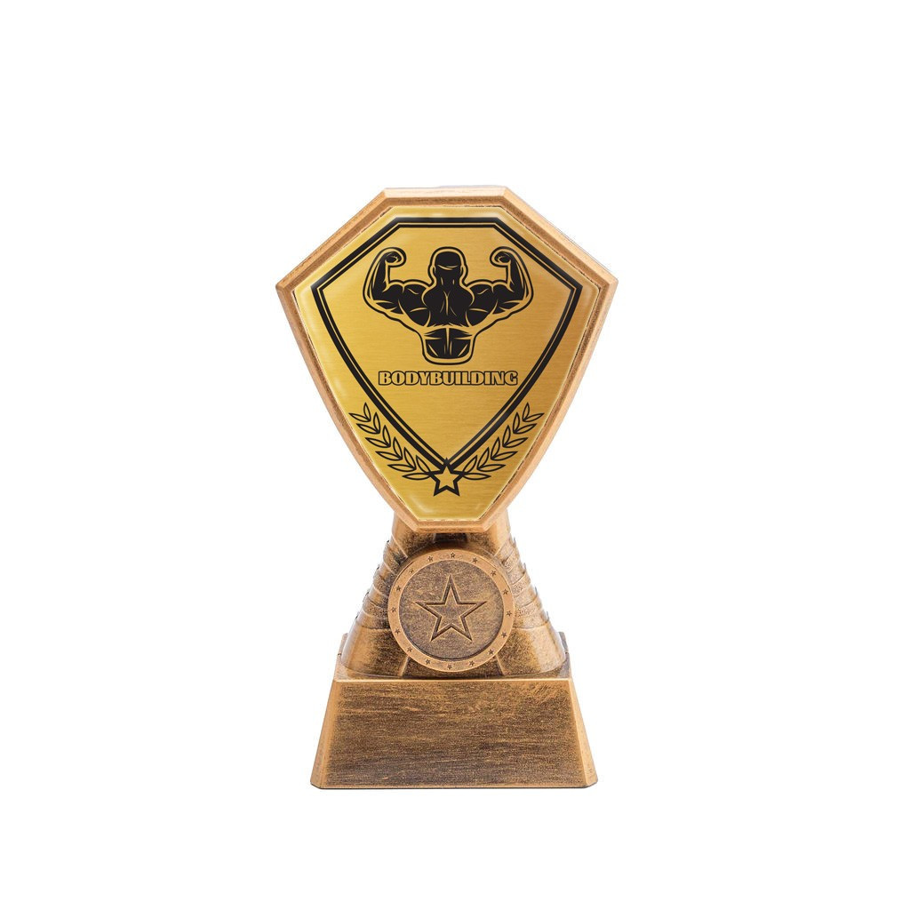 Antique Gold Body Building Plastic Tower
