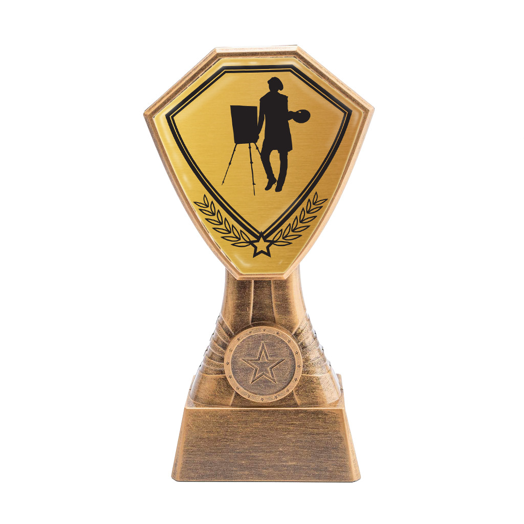 Antique Gold Art Plastic Tower