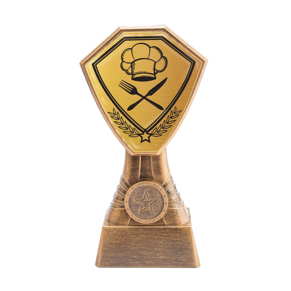 Antique Gold Cooking Plastic Tower