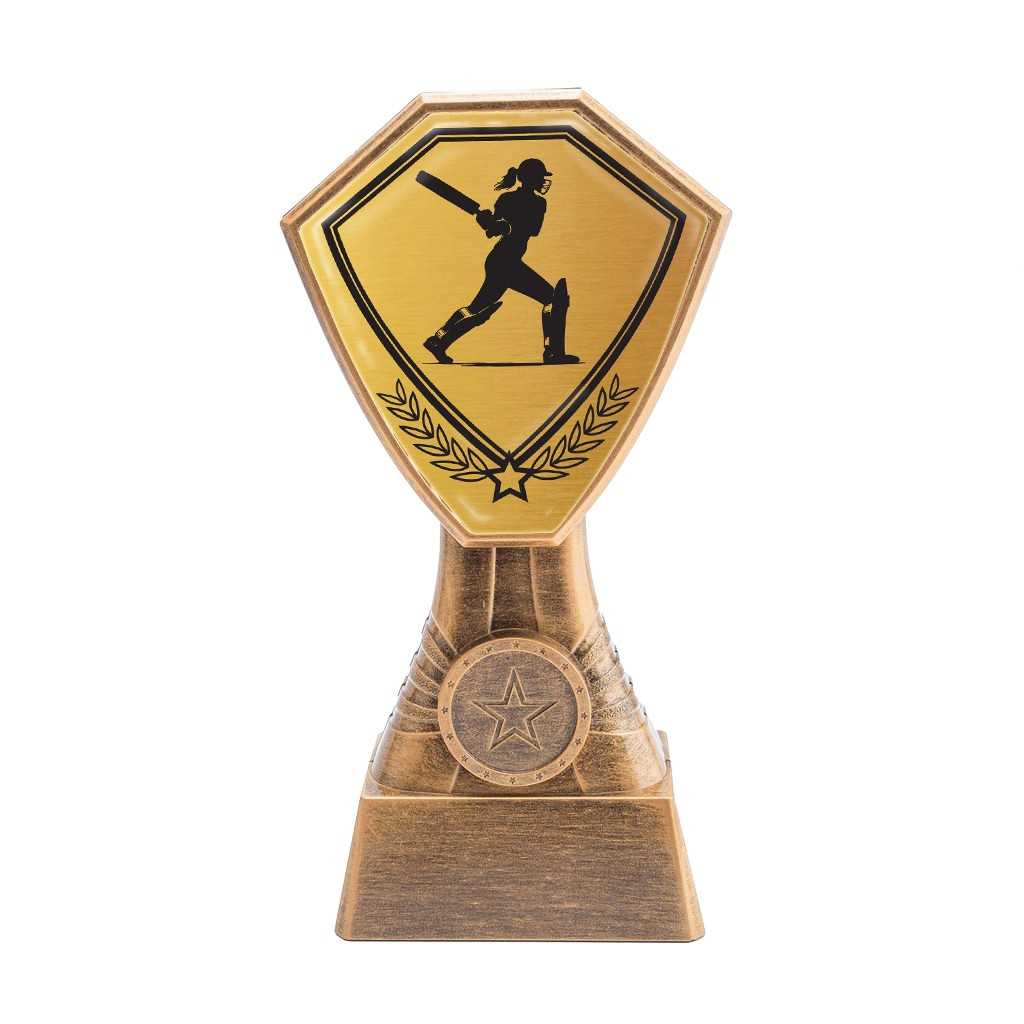 Antique Gold Women's Cricket Plastic Tower