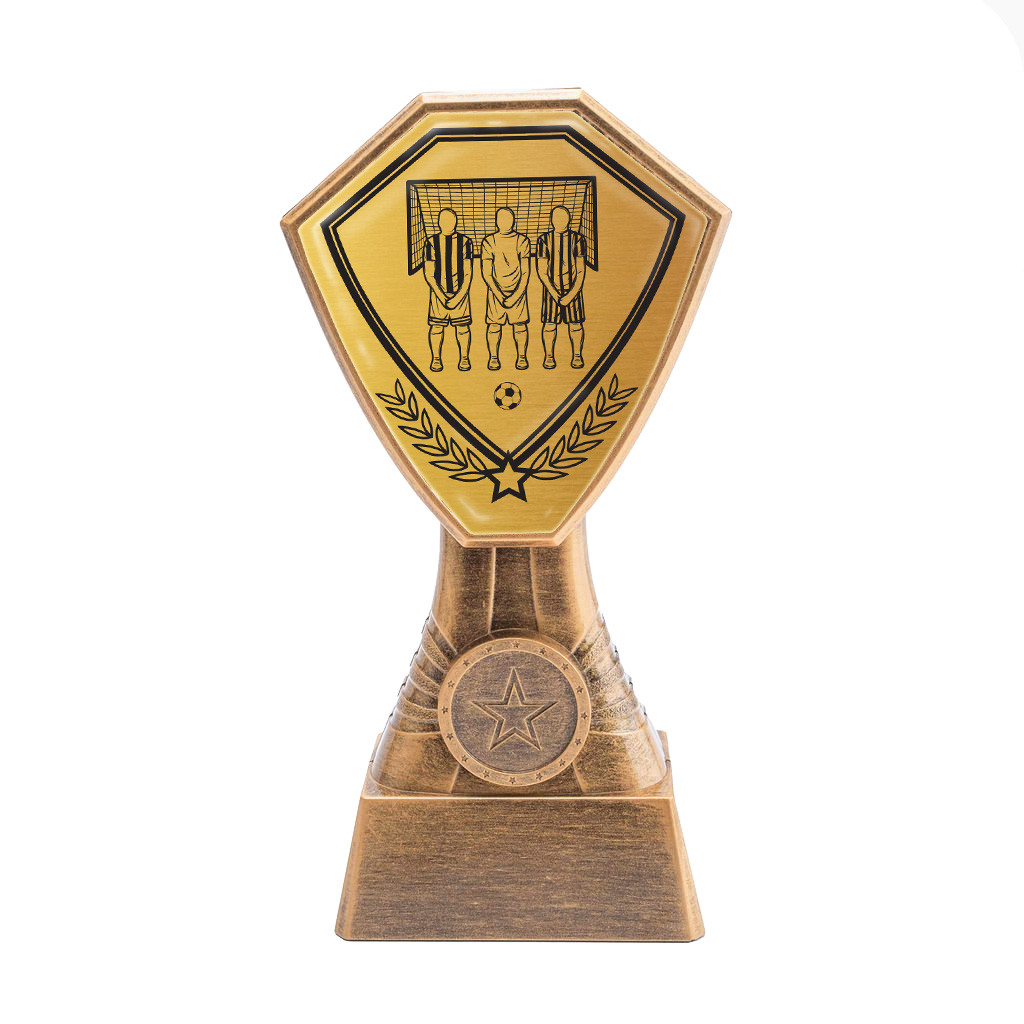 Antique Gold Football Plastic Tower