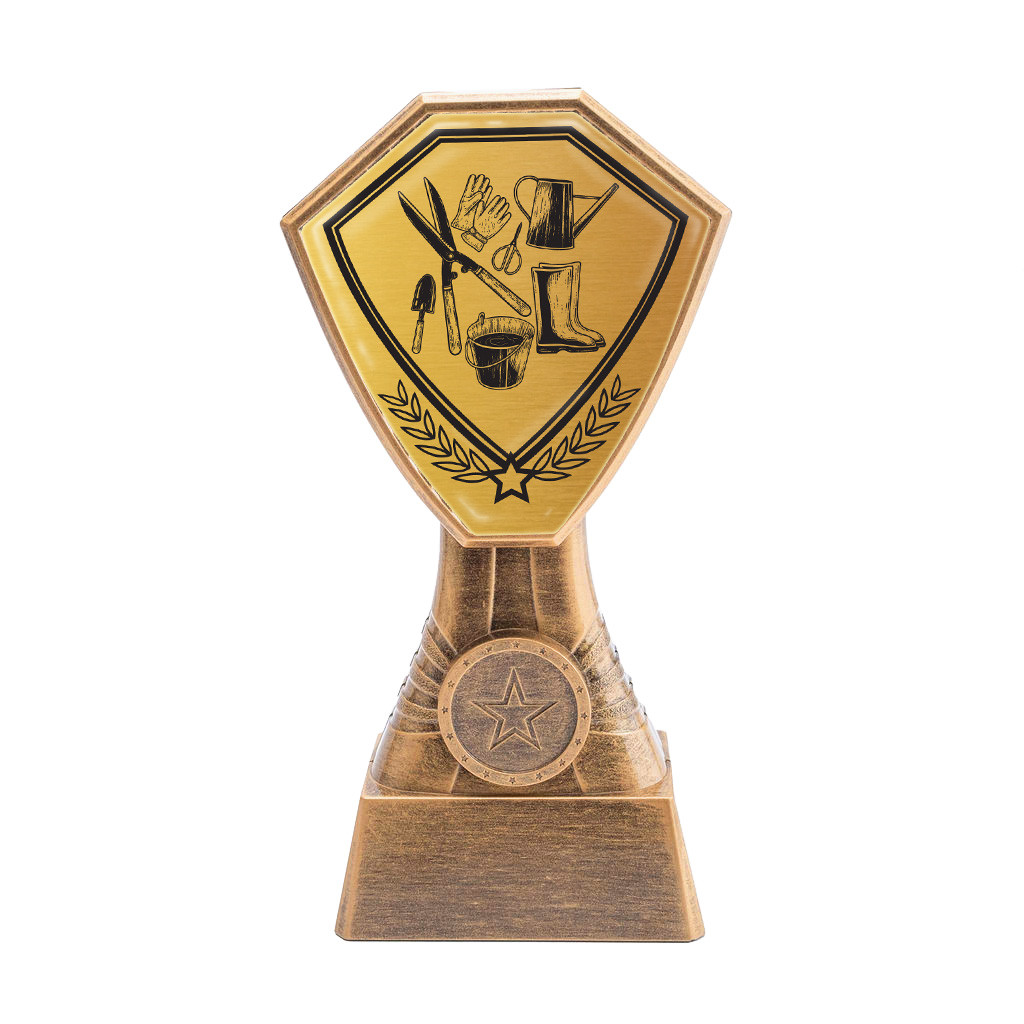 Antique Gold Gardening Plastic Tower