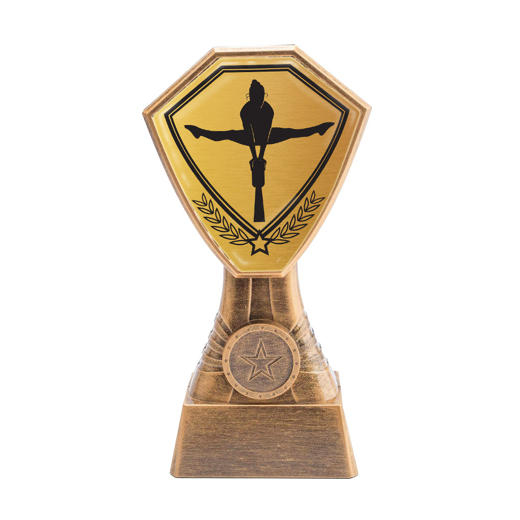 Antique Gold Gymnastic Beam Plastic Tower