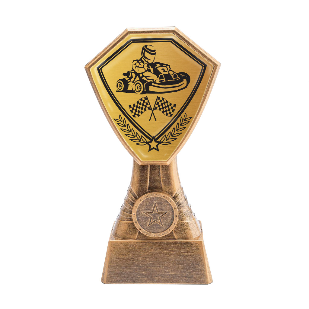 Antique Gold Karting Plastic Tower