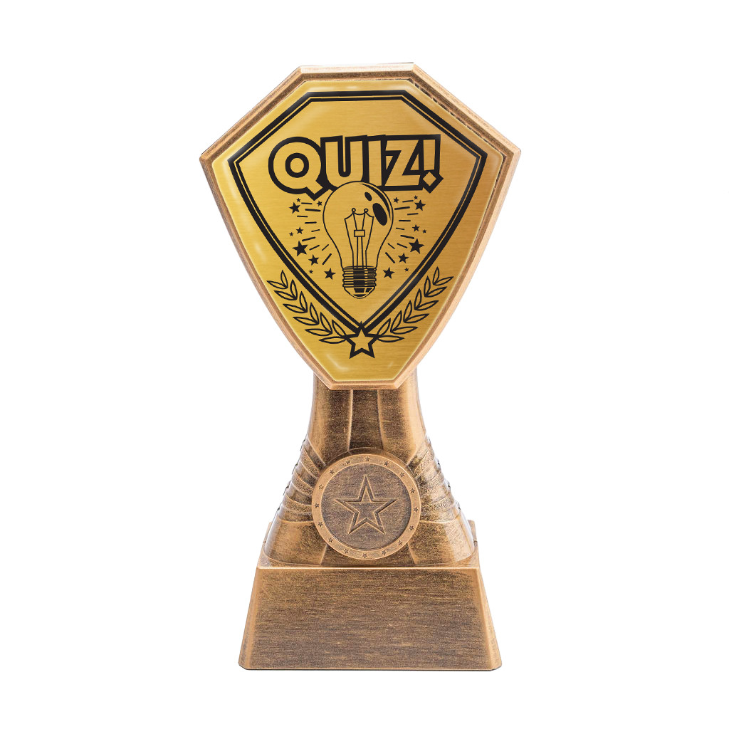 Antique Gold Quiz Plastic Tower