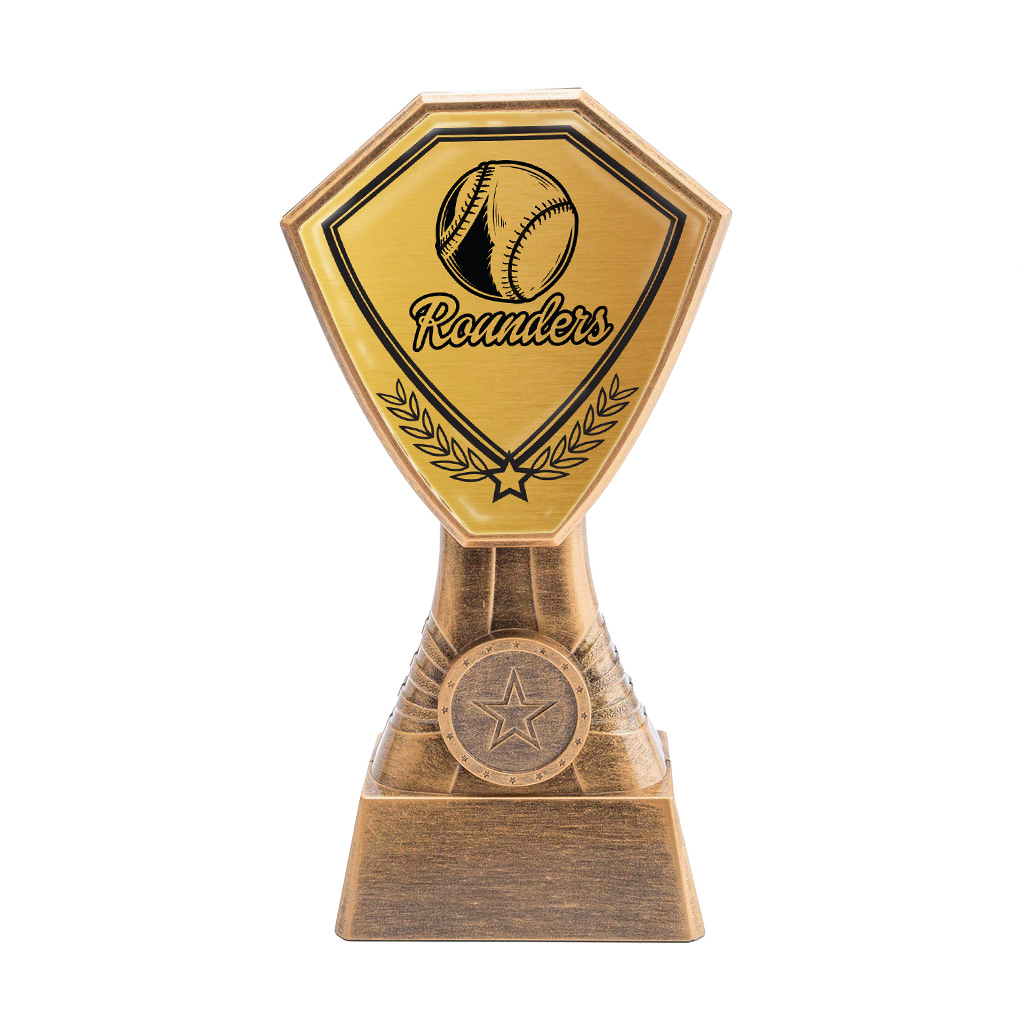 Antique Gold Rounders Plastic Tower